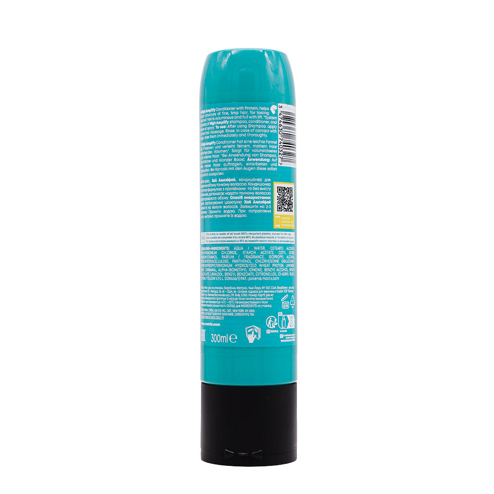 Matrix Haircare High Amplify Conditioner 300ml - balsamo volumizzante per capelli fini [all]