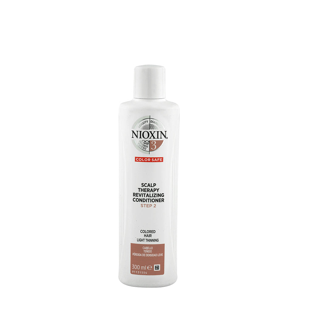Nioxin Sistema3 Scalp Therapy Revitalizing Conditioner 300ml - balsamo per capelli colorati con diradamento lieve [all]