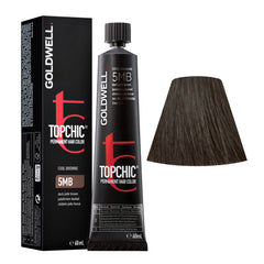 5MB Châtain jade foncé Goldwell Topchic Cool browns tb 60ml