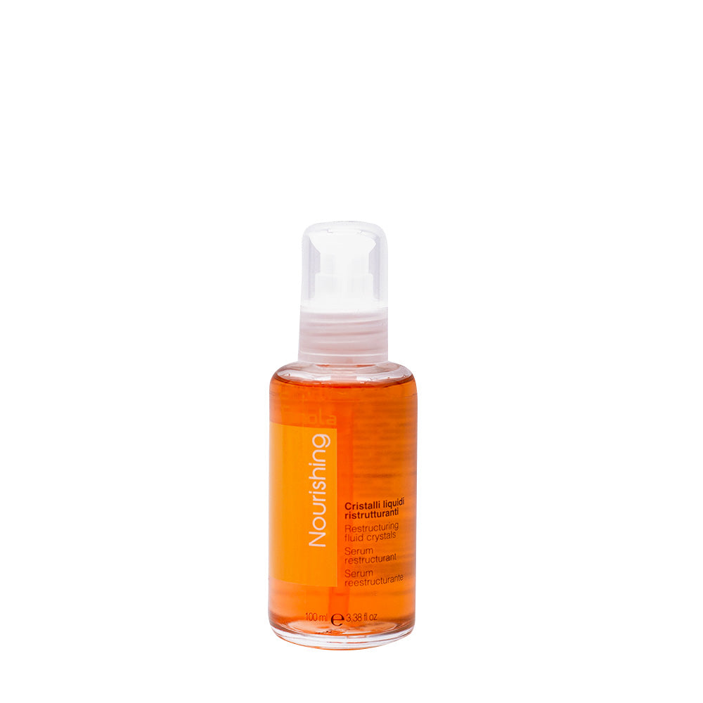 Fanola Nourishing Cristalli Liquidi Ristrutturanti 100ml - serum capelli danneggiati
