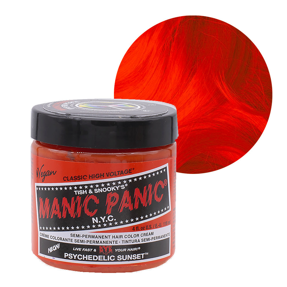 Manic Panic Classic High Voltage Psychedelic Sunset  118ml - crema colorante semi-permanente