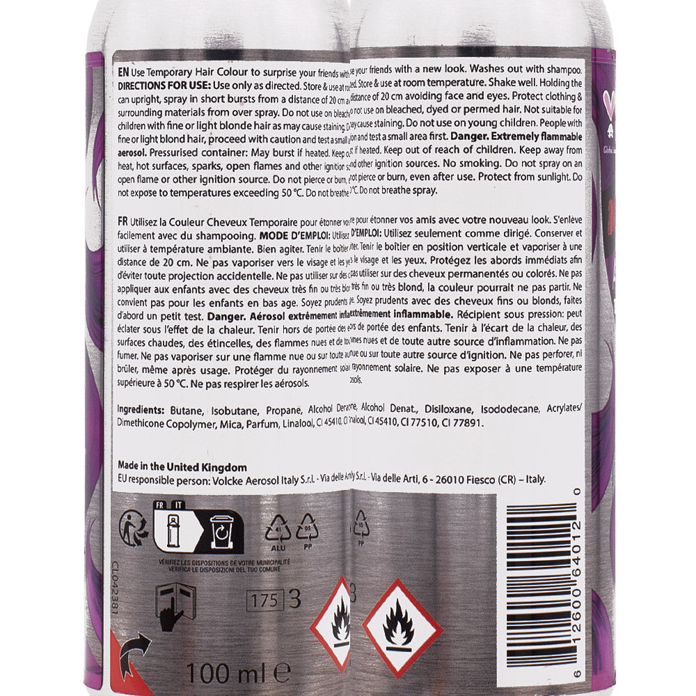 Manic Panic Amplified Spray-on Mystic Heather 100ml - colore spray temporaneo