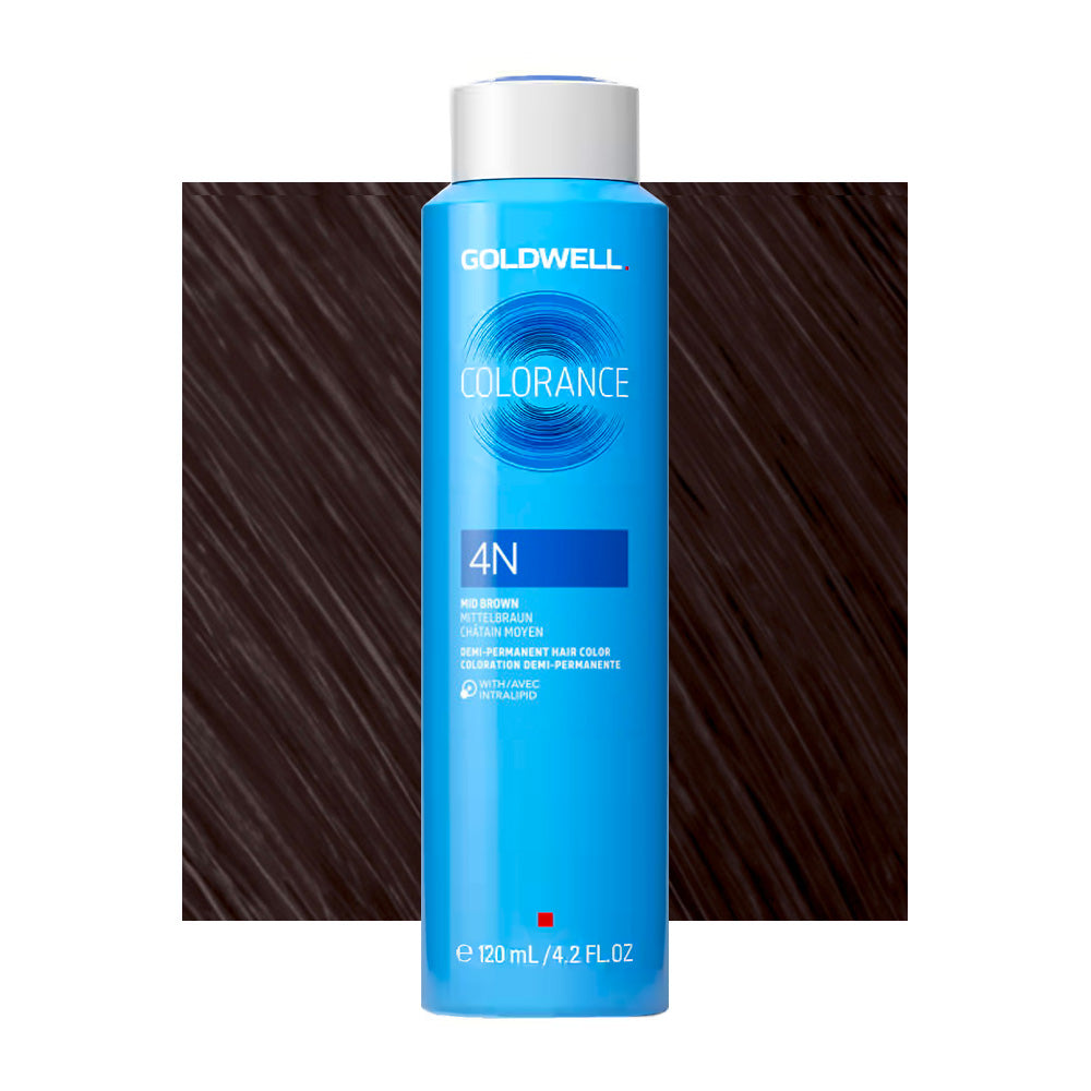 4N Castano medio naturale Goldwell Colorance Naturals can 120ml