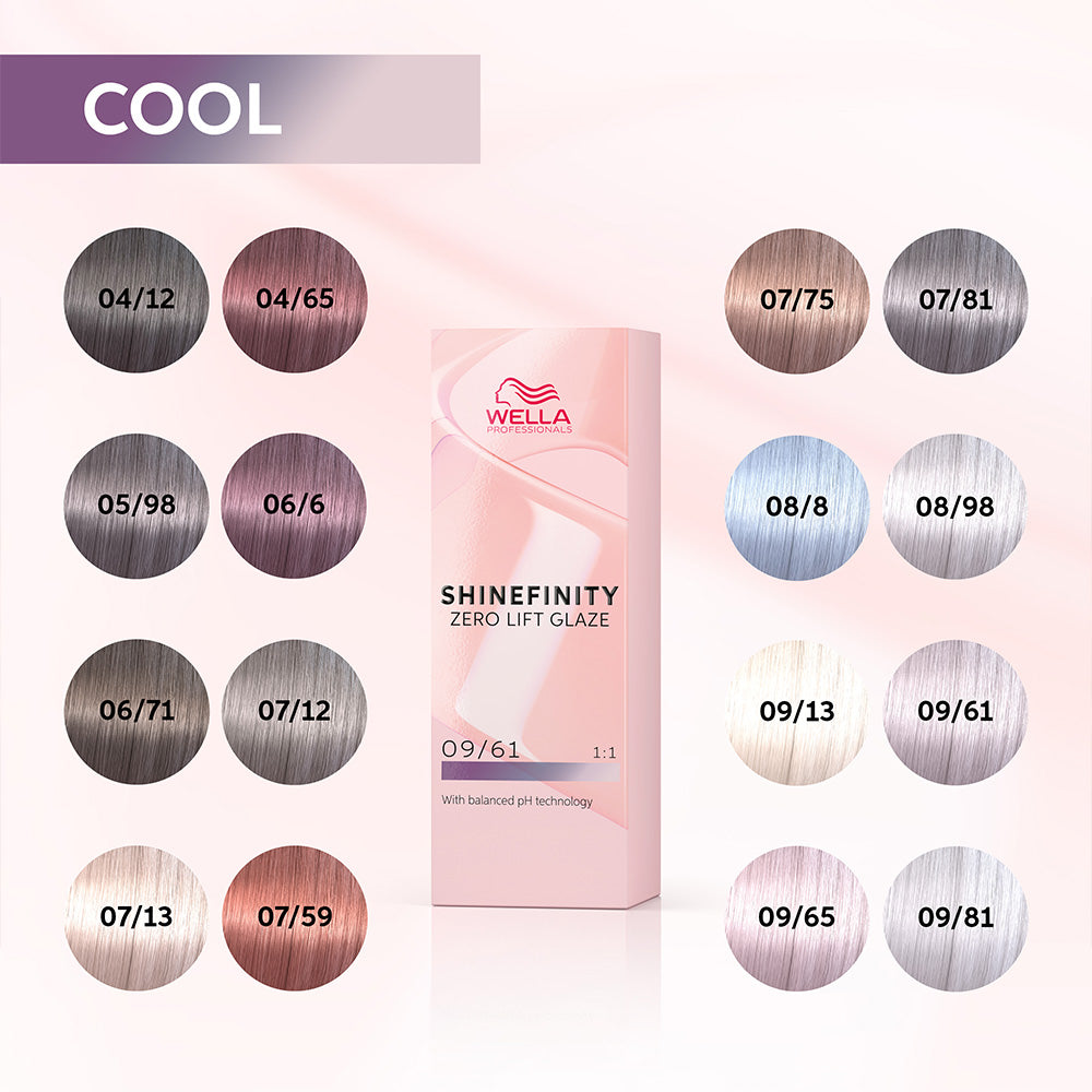 Wella Shinefinity Strawberry Wine 07/59 Biondo Medio Mogano Cendrè 60ml - colore demi-permanente [all]