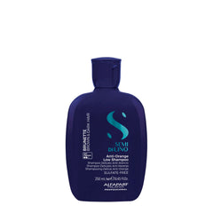 Alfaparf Milano Semi di Lino Brunette Anti-Orange Low Shampoo 250ml - shampooing doux anti-orange