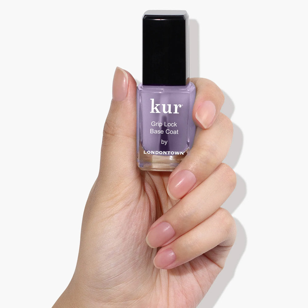 Londontown Kur Grip Lock Base Coat 12ml - base coat rimpolpante e levigante