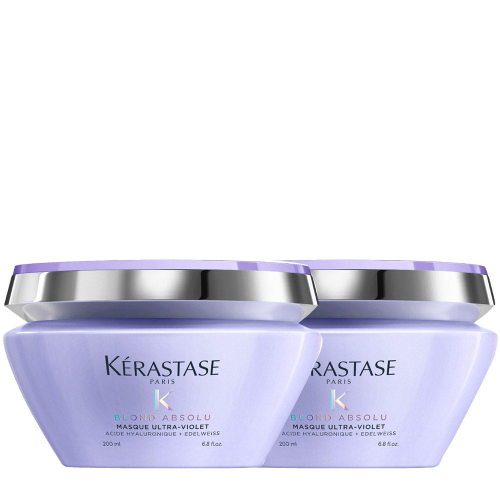 Kerastase Blond Absolu Absolu Masque Ultra Violet 200ml X2 [all]