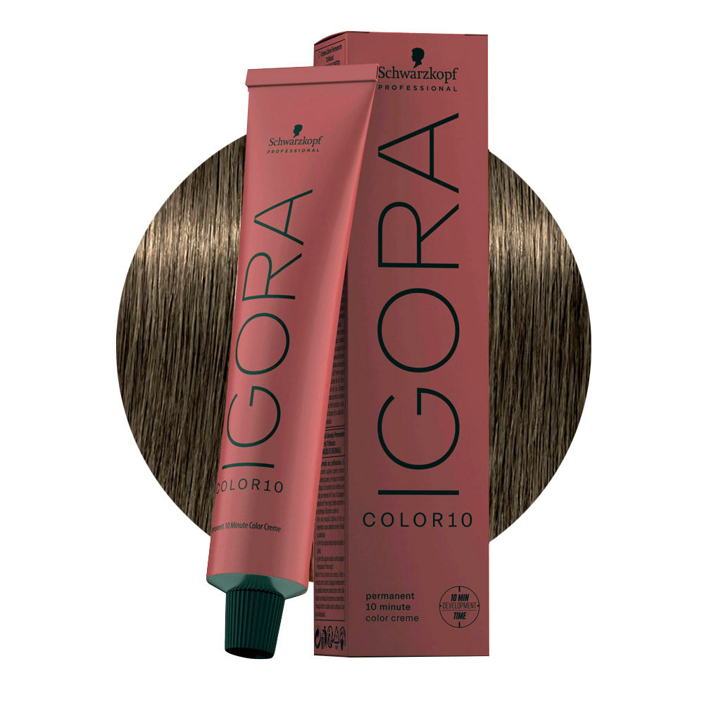 Schwarzkopf Igora Color10  7 - 1 Biondo Medio Cendrè 60ml  - colorazione permanente in 10 minuti