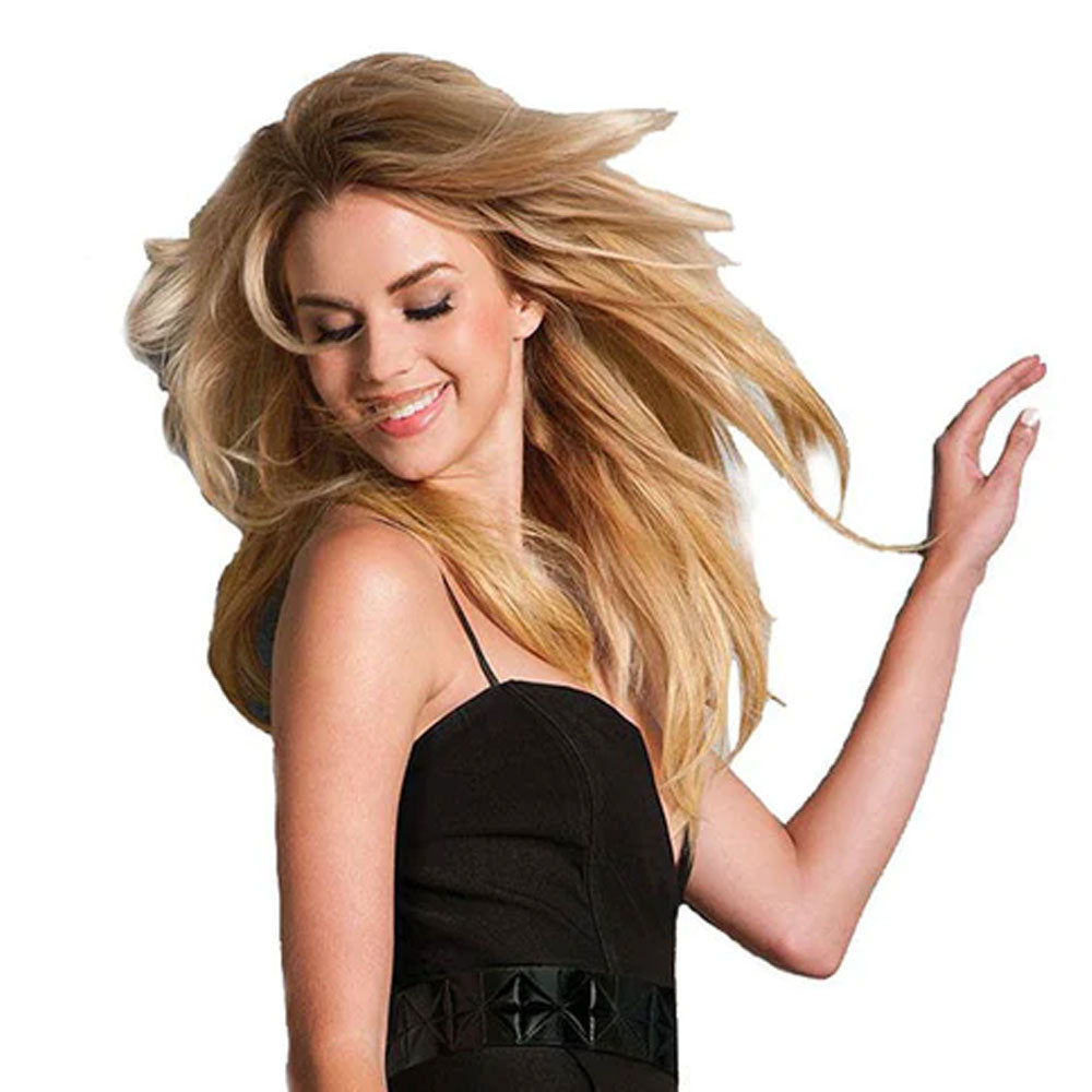 Hairdo Extension Liscia Castano Medio Ramato 56cm - extension liscia