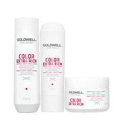 Goldwell Dualsenses Colour Extra Rich Brilliance Shampoo 250ml Conditioner 200ml Mask 200ml