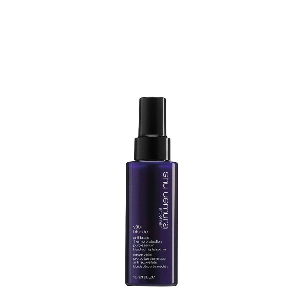 Shu Uemura Yubi Blonde Purple Blow Dry Serum 100ml - siero neutralizzante termoprotettivo [all]