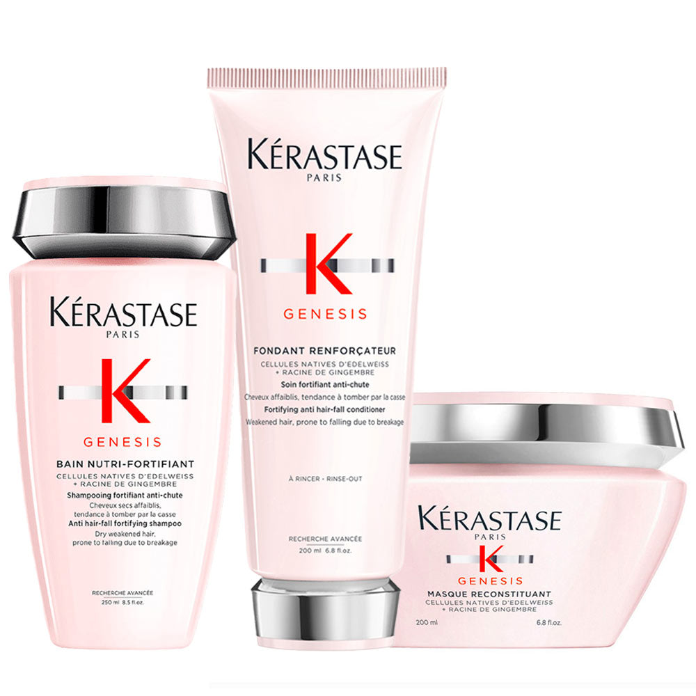 Kerastase Genesis Bain Nutri Fortifiant 250ml Fondant Renforcateur 200ml Masque Reconstituant 200ml [all]