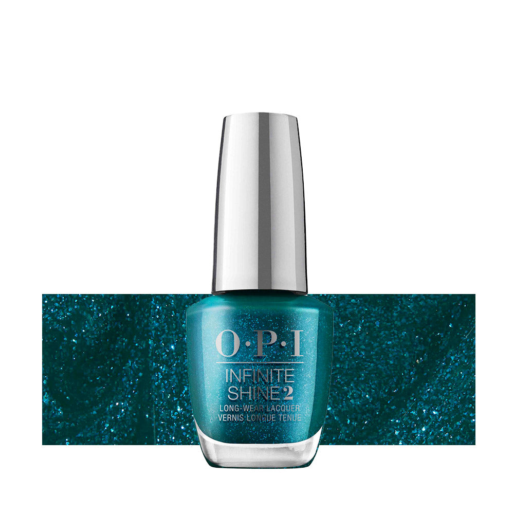 OPI Terribly Nice Holiday Infinite Shine HRQ18 Let's Scrooge 15ml - smalto a lunga durata
