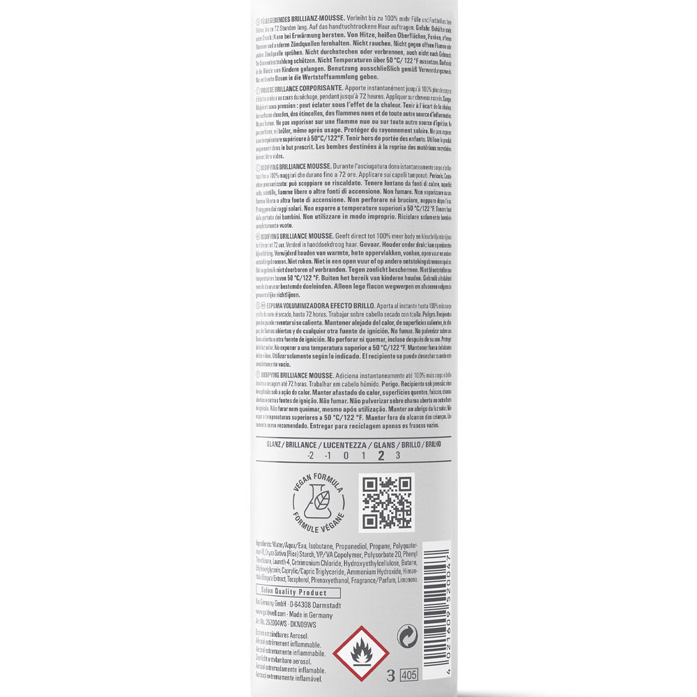 Goldwell Stylesign Bodifying Brilliance Mousse 300ml - mousse volumizzante illuminante