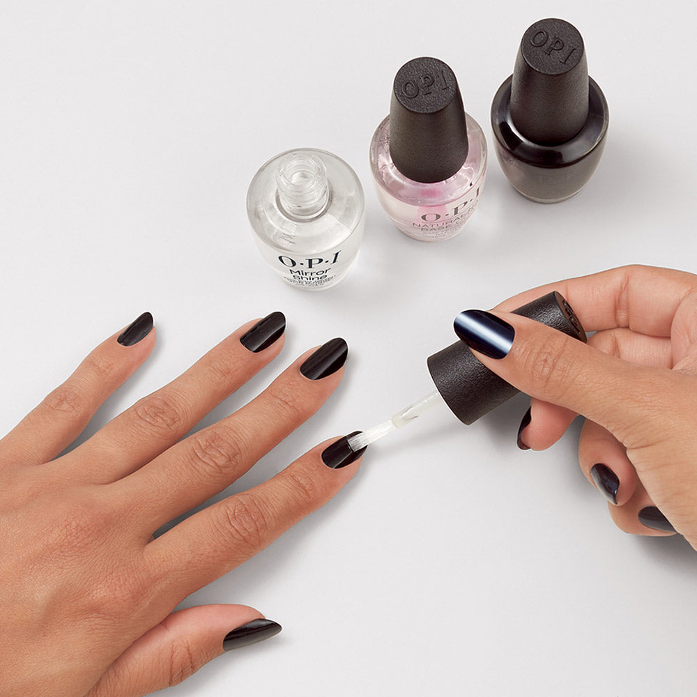 OPI Mirror Shine High- Shine Top Coat  Nail Lacquer  15ml - top coat ultra brillante