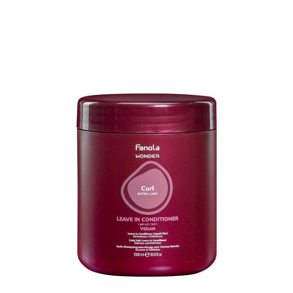 Fanola Wonder Curl Leave-In Conditioner 1000ml - balsamo leave - in capelli ricci