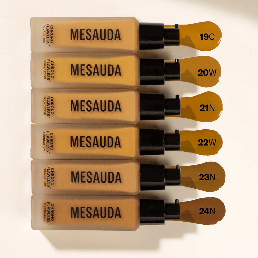 Mesauda Beauty Chrono Flawless Foundation 20W 30ml - fondotinta fluido a lunga tenuta