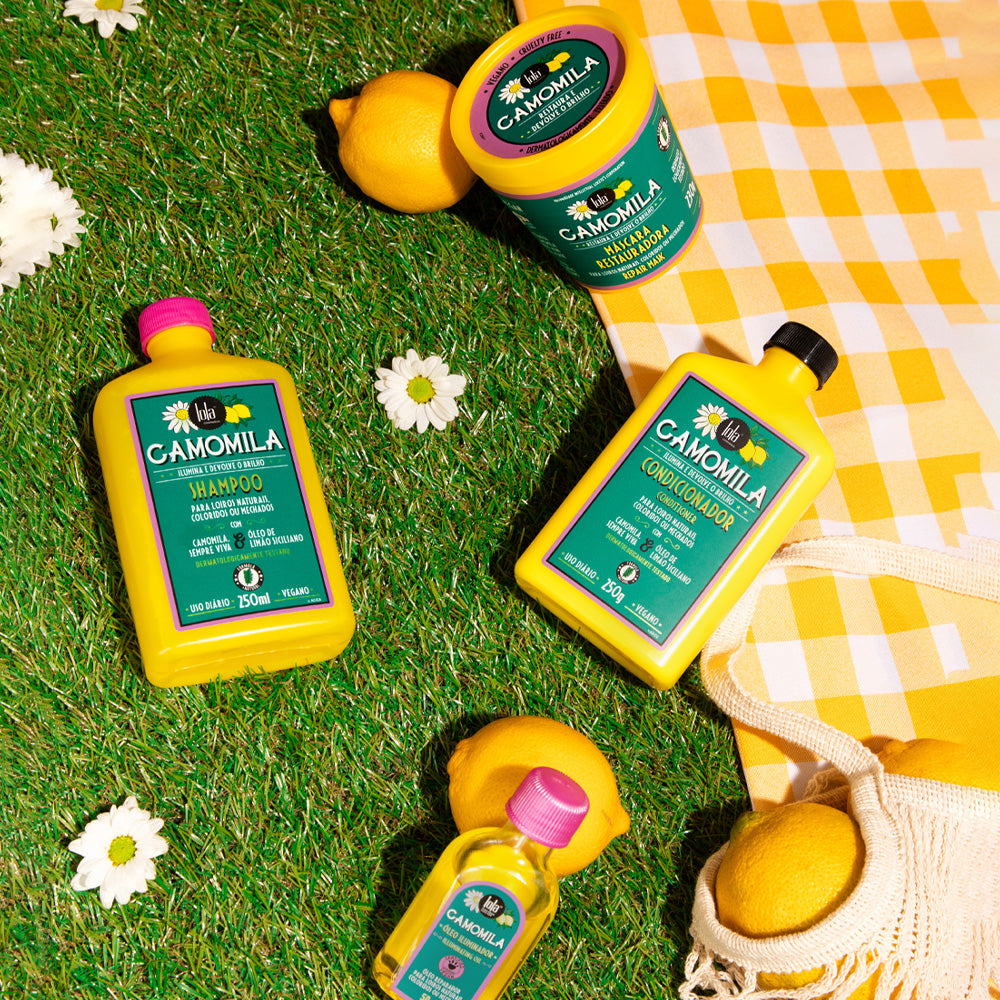 Lola From Rio Camomila Shampoo 250ml - shampoo capelli biondi naturali colorati o con mèches