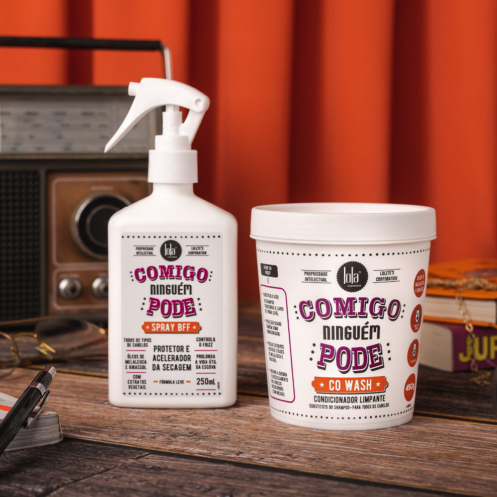 Lola From Rio Comigo Ninguém Pode Spray Bff 250ml - spray termoprotettore anticrespo