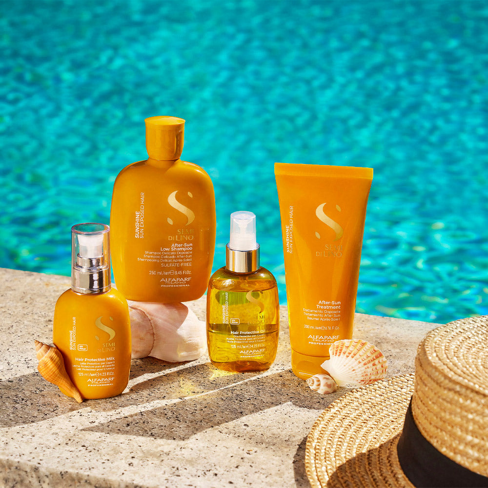 Alfaparf Milano Semi di Lino Sunshine After Sun Low Shampoo 250ml - shampoo delicato doposole [all]