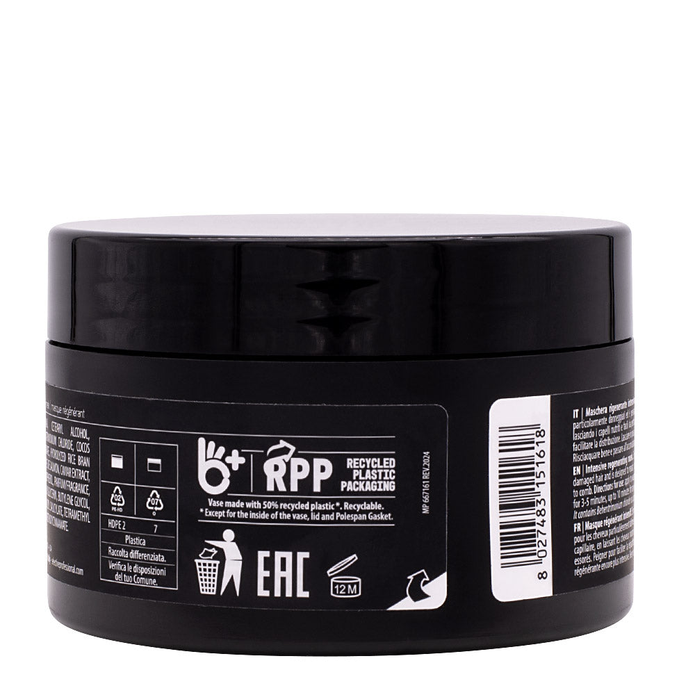 Selective Professional On Care Black Mask 200ml - maschera rigenerante capelli biondi
