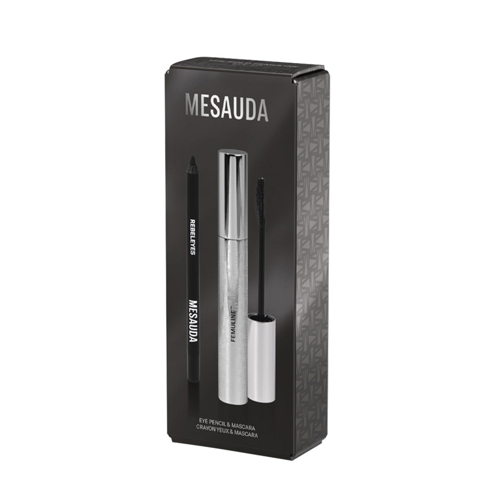 Mesauda Beauty The Bold Femuline Eye Kit - cofanetto mascara e matita