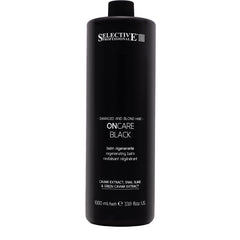 Selective Professional On Care Black Balm 1000ml - après-shampoing régénérant pour cheveux blonds