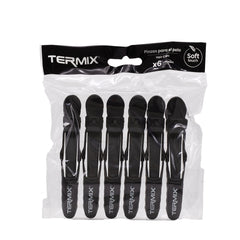 Termix Set 6 Pinces Professionnelles Soft Touch - pinces professionnelles à prise confortable
