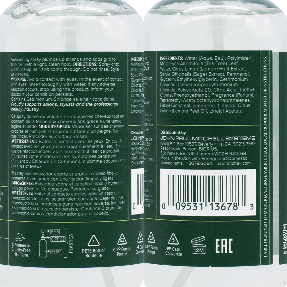 Paul Mitchell Lemon Sage Thickening Spray 200ml - spray volumizzante e rinforzante