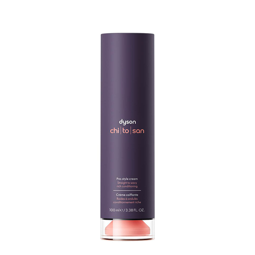 Dyson Chitosan Pre-Styling Hair Cream Straight to Wavy Rich Conditioniong 100ml - crema nutriente capelli lisci/ondulati