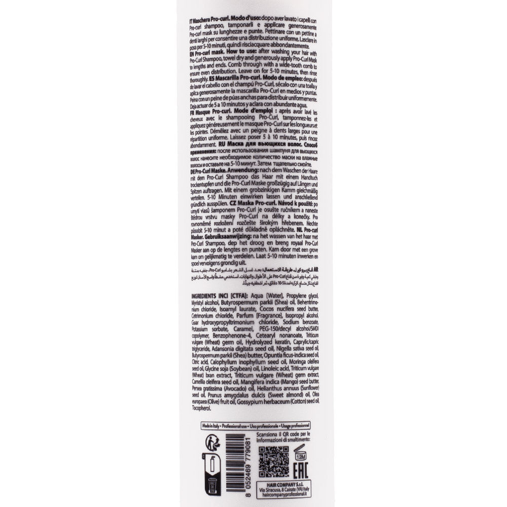 Hair Company Inimitable Style Pro-Curl Mask 500ml - Maschera Rigenerante per Ricci