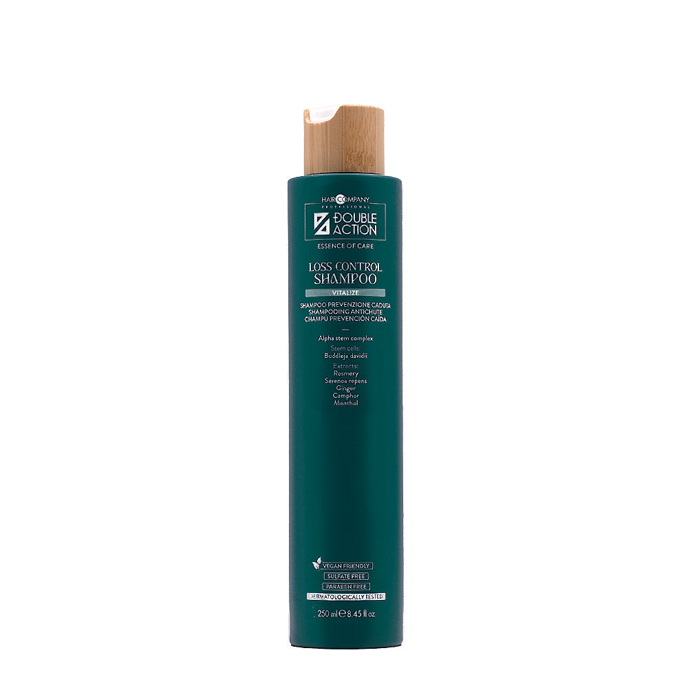 Hair Company Double Action Loss Control Shampoo 250ml -  shampoo anticaduta