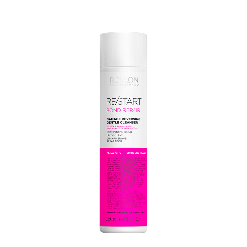 Revlon Restart Bond Repair Damage Reversing Gentle Cleanser 250ml - shampoo anti rottura [all]