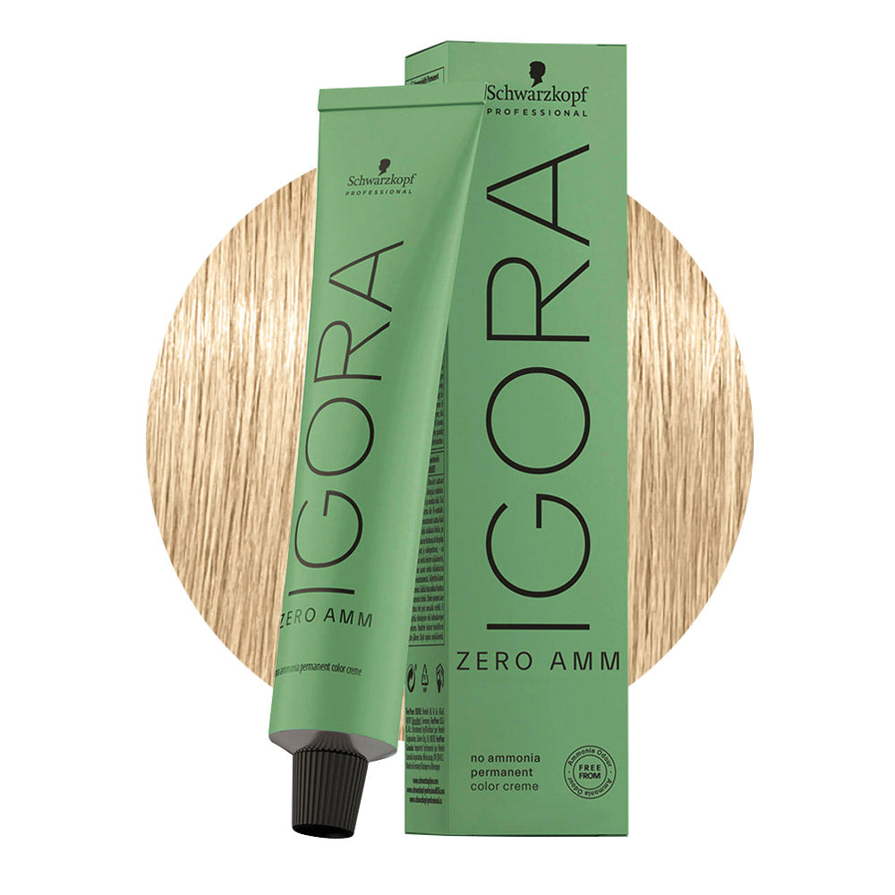 Schwarzkopf Igora Zero Amm 10-0 Ultra Biondo Naturale 60ml - colorazione permanente senza ammoniaca [all]