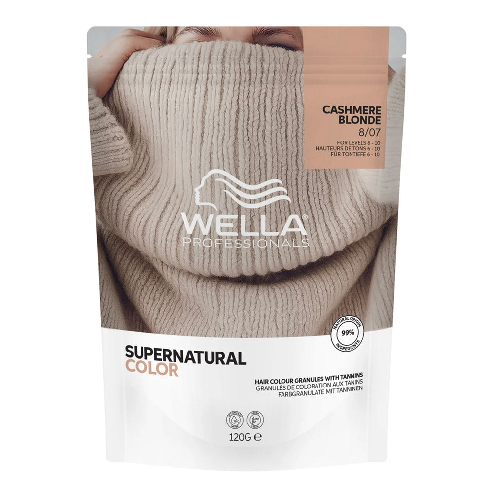 Wella Professionals Supernatural Color Cashmere Blonde 8/07 120gr  - colore naturale semipermanente [all]