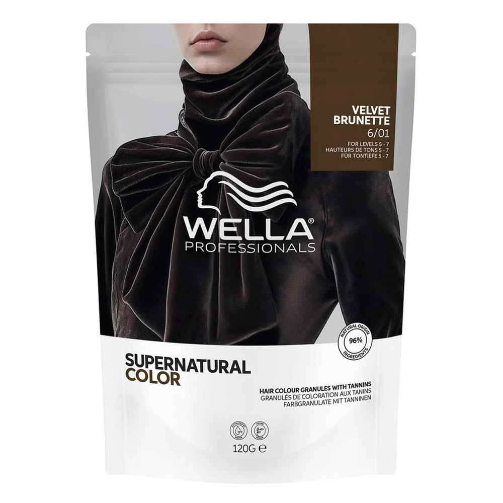 Wella Professionals Supernatural Color Velvet Brunette 6/01 120gr - colore naturale semipermanente [all]