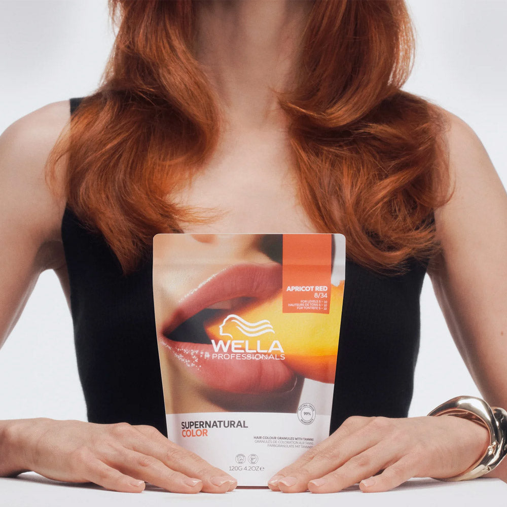 Wella Professionals Supernatural Color Apricot Red 8/34 120gr  - colore naturale semipermanente [all]