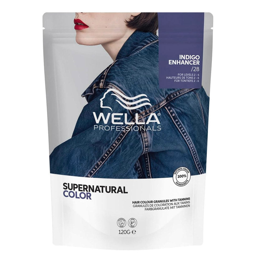 Wella Professionals Supernatural Color Indigo Enhancer /28 120gr - colore naturale semipermanente [all]