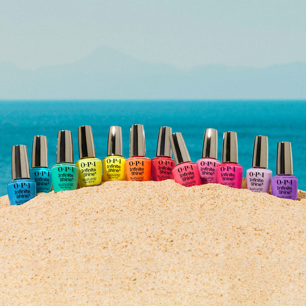 Opi Infinite Shine Summer Collection Follow The Ice Green Truck 15ml - smalto a lunga durata verde [all]