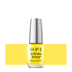 Opi Infinite Shine Summer Collection Sunkissed and Tell 15ml  - vernis à ongles jaune longue tenue