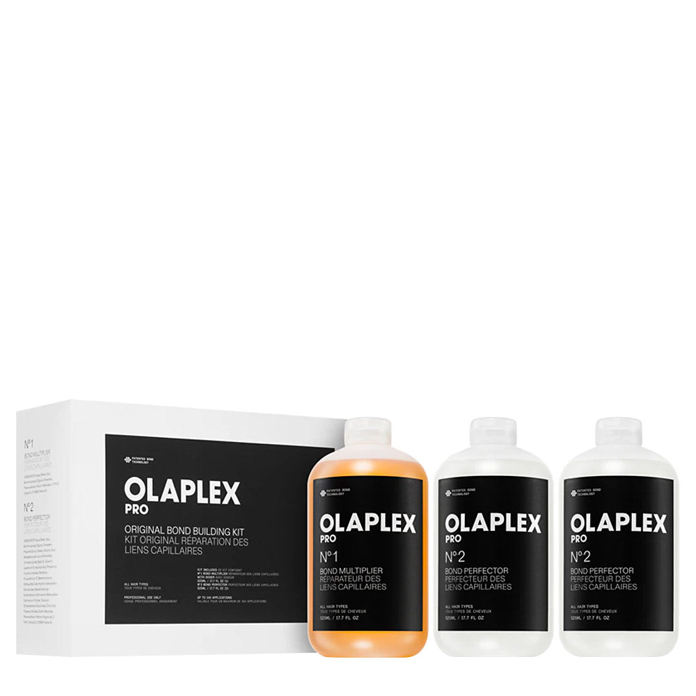 Olaplex Salon Intro Kit  N° 1 525ml 2x N° 2 525ml - trio set ristrutturante professionale [all]