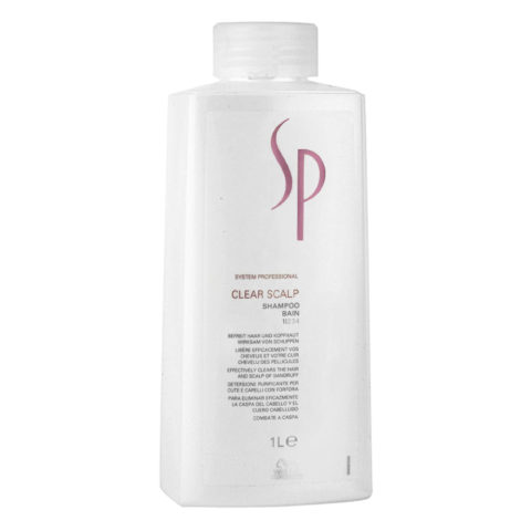 Wella SP Clear Scalp Shampoo 1000ml - shampooing antipelliculaire