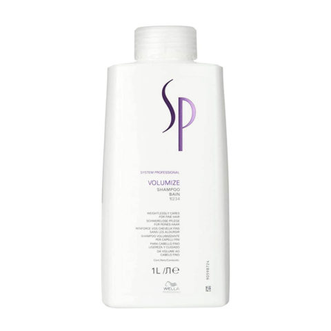 Wella SP Volumize Shampoo 1000ml - shampooing volumisant