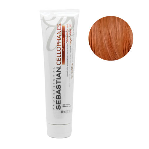 Sebastian Cellophanes Cinnamon Red 300ml - masque reflechissant