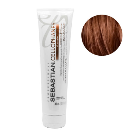 Cellophanes Chocolate Brown 300ml - masque reflechissant