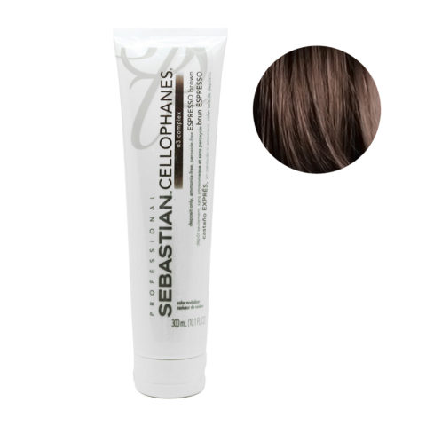 Sebastian Cellophanes Espresso Brown 300ml - masque reflechissant