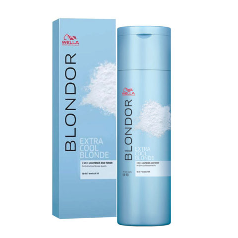 Wella Blondor Extra Cool Blonde 150gr - décoloration et tonification 2-en-1