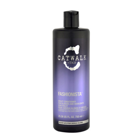 Catwalk Fashionista Violet Conditioner 750ml - après-shampooing anti-jaune cheveux blonds