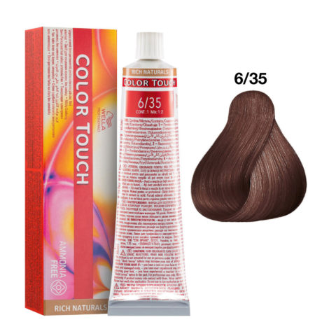 6/35 Blond foncé doré acajou  Color Touch Rich Naturals sans ammoniaque 60ml