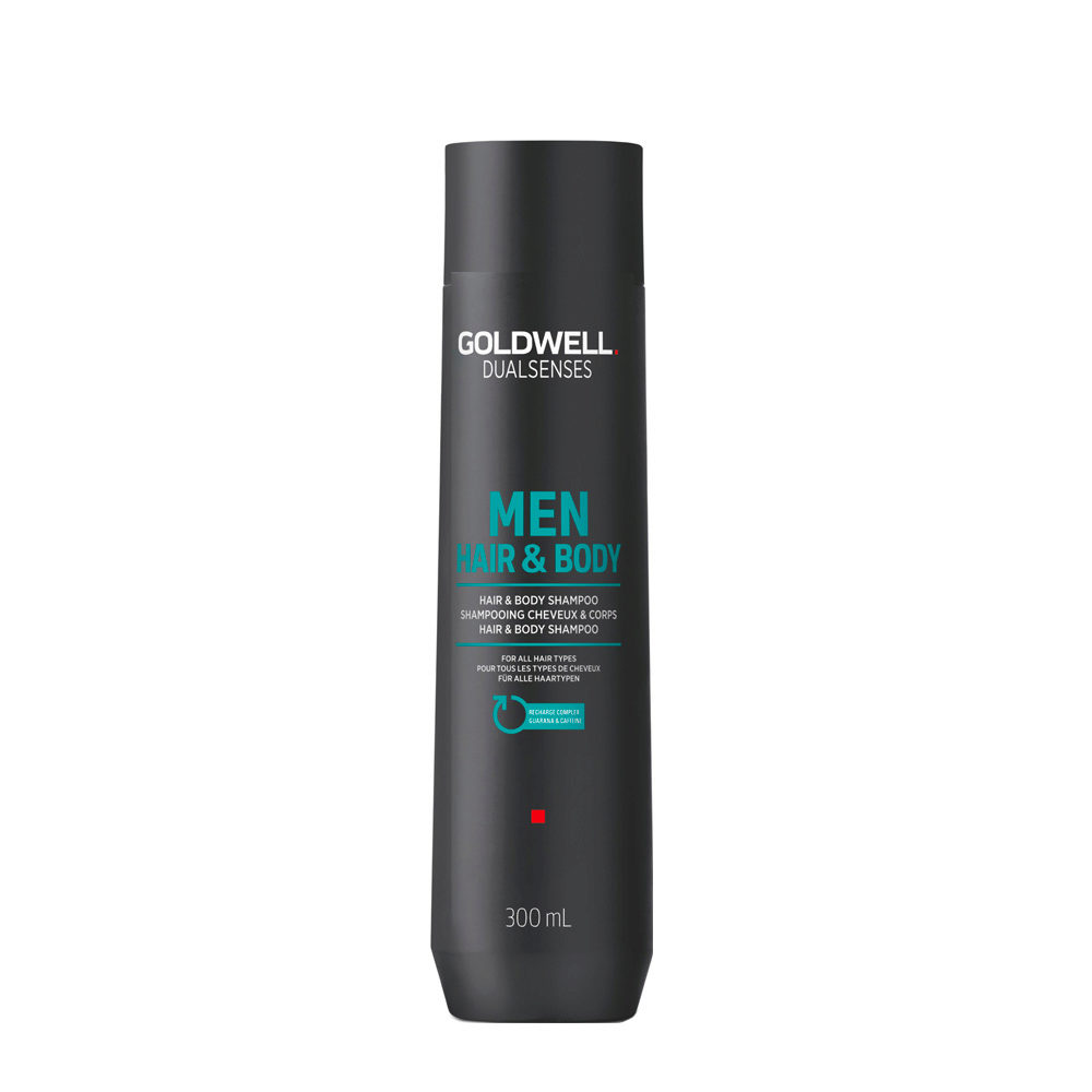 Goldwell Dualsenses men Hair & body shampoo 300ml - shampoing douche pour tous types de cheveux